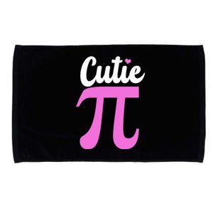 Cutie Pi Pi Day Heart Microfiber Hand Towel