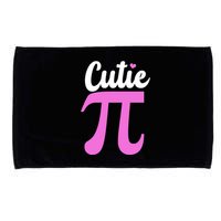 Cutie Pi Pi Day Heart Microfiber Hand Towel