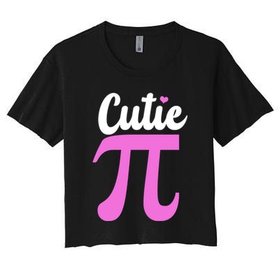 Cutie Pi Pi Day Heart Crop Top
