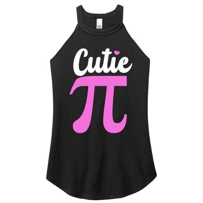 Cutie Pi Pi Day Heart Women's Perfect Tri Rocker Tank
