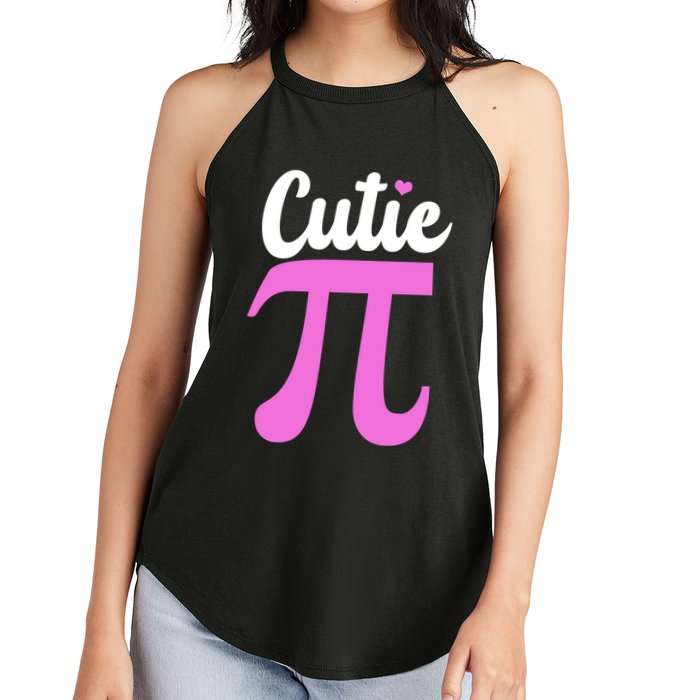 Cutie Pi Pi Day Heart Women's Perfect Tri Rocker Tank