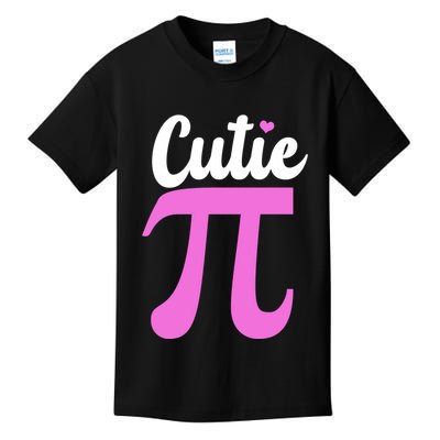 Cutie Pi Pi Day Heart Kids T-Shirt
