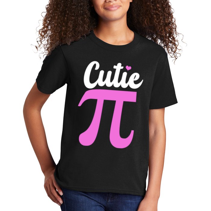 Cutie Pi Pi Day Heart Kids T-Shirt