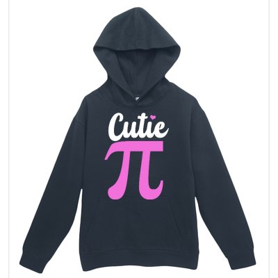 Cutie Pi Pi Day Heart Urban Pullover Hoodie