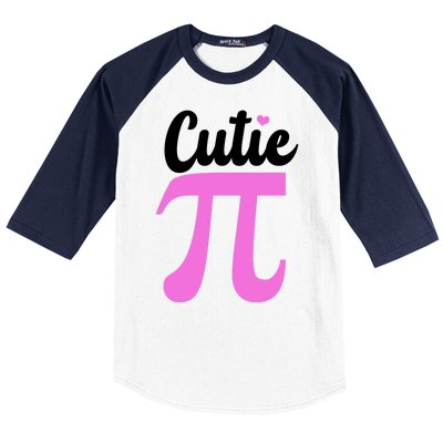 Cutie Pi Pi Day Heart Baseball Sleeve Shirt