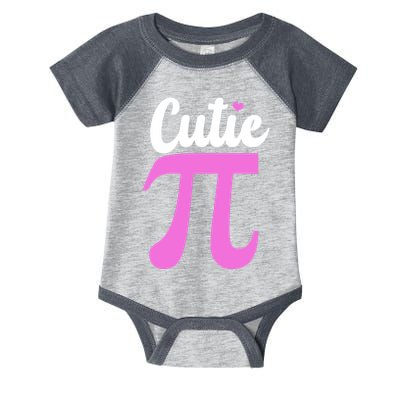 Cutie Pi Pi Day Heart Infant Baby Jersey Bodysuit