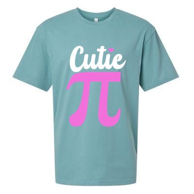 Cutie Pi Pi Day Heart Sueded Cloud Jersey T-Shirt