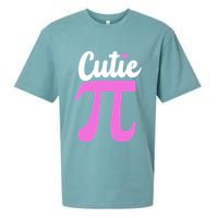 Cutie Pi Pi Day Heart Sueded Cloud Jersey T-Shirt