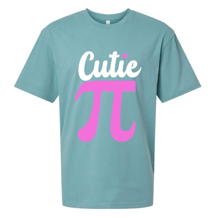 Cutie Pi Pi Day Heart Sueded Cloud Jersey T-Shirt