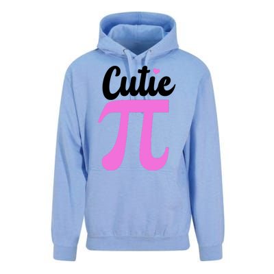 Cutie Pi Pi Day Heart Unisex Surf Hoodie