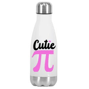 Cutie Pi Pi Day Heart Stainless Steel Insulated Water Bottle