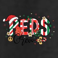 Christmas Peds Pediatrics Holiday Season 7 Panel Mesh Trucker Snapback Hat