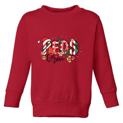 Christmas Peds Pediatrics Holiday Season Toddler Sweatshirt