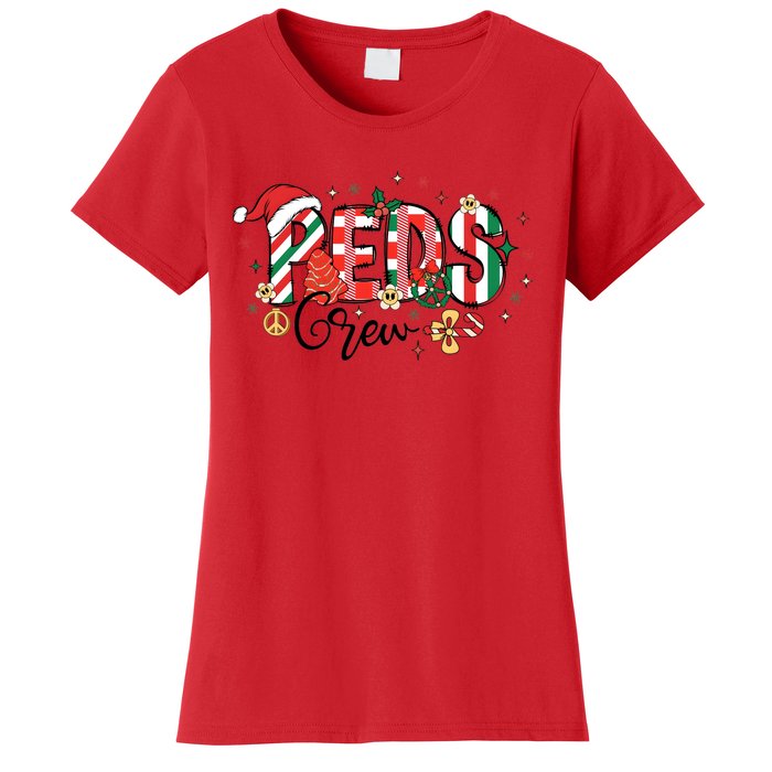 Christmas Peds Pediatrics Holiday Season Women's T-Shirt