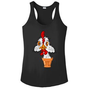 Chicken Pot Pi (Pie) Funny 3 14 Pi Day Pun Math And Science Great Gift Ladies PosiCharge Competitor Racerback Tank