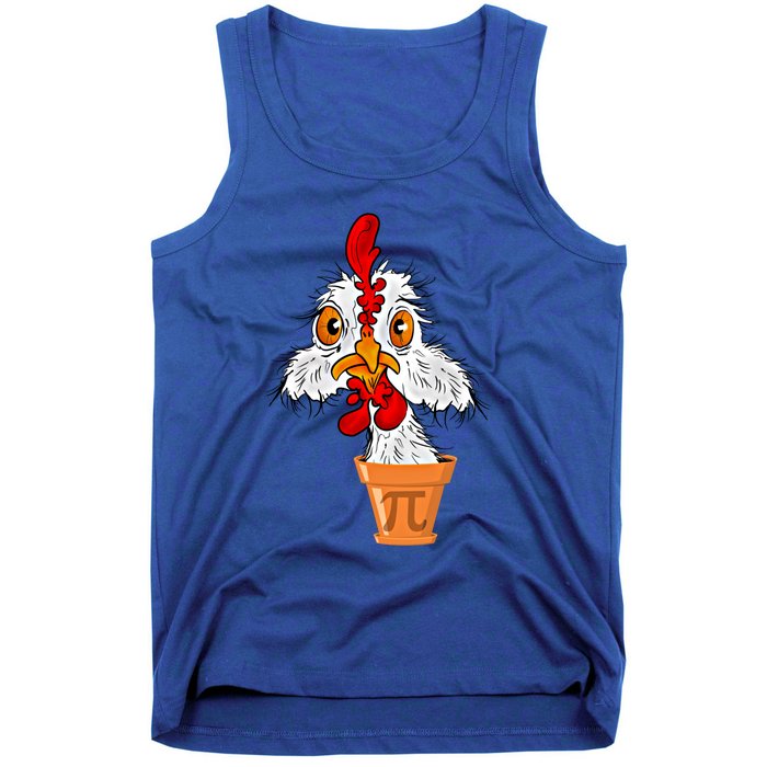 Chicken Pot Pi (Pie) Funny 3 14 Pi Day Pun Math And Science Great Gift Tank Top