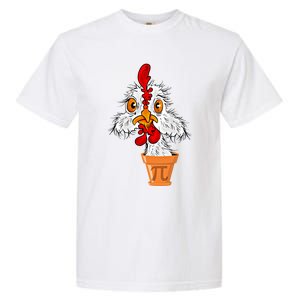 Chicken Pot Pi (Pie) Funny 3 14 Pi Day Pun Math And Science Great Gift Garment-Dyed Heavyweight T-Shirt