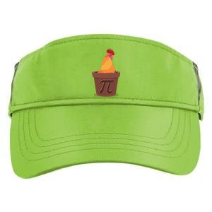 Chicken Pot Pie Pi Funny Math Cooking Gift Adult Drive Performance Visor