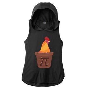 Chicken Pot Pie Pi Funny Math Cooking Gift Ladies PosiCharge Tri-Blend Wicking Draft Hoodie Tank