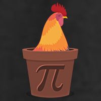 Chicken Pot Pie Pi Funny Math Cooking Gift Knit Cap Winter Beanie