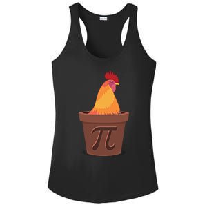 Chicken Pot Pie Pi Funny Math Cooking Gift Ladies PosiCharge Competitor Racerback Tank