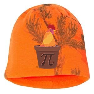 Chicken Pot Pie Pi Funny Math Cooking Gift Kati - Camo Knit Beanie