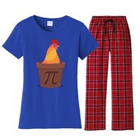 Chicken Pot Pie Pi Funny Math Cooking Gift Women's Flannel Pajama Set