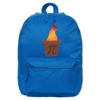 Chicken Pot Pie Pi Funny Math Cooking Gift 16 in Basic Backpack