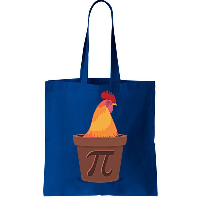 Chicken Pot Pie Pi Funny Math Cooking Gift Tote Bag