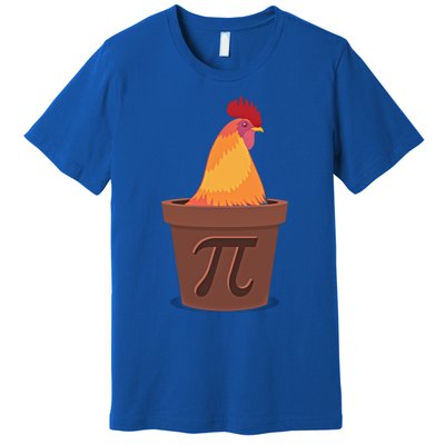 Chicken Pot Pie Pi Funny Math Cooking Gift Premium T-Shirt