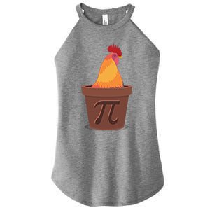 Chicken Pot Pie Pi Funny Math Cooking Gift Women's Perfect Tri Rocker Tank