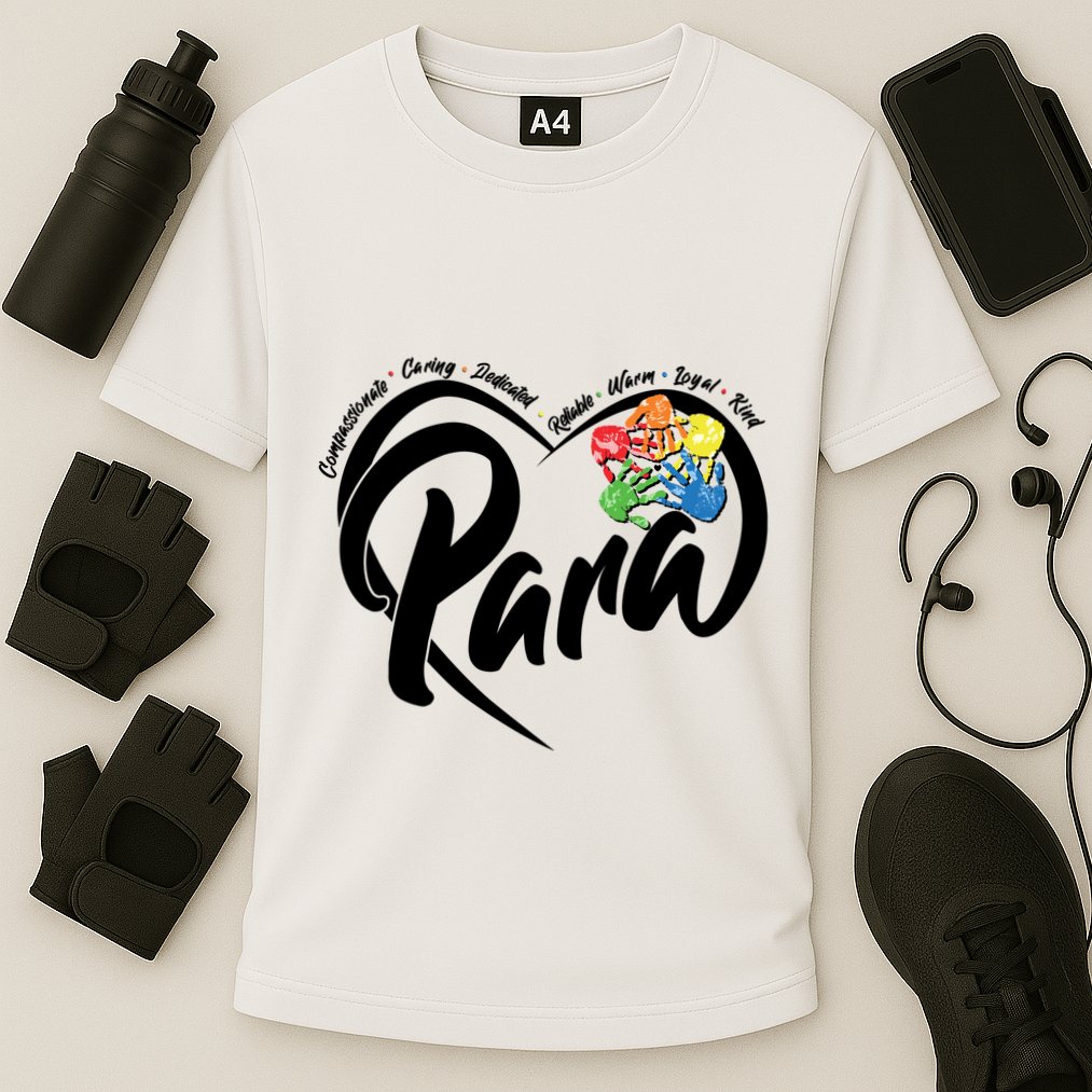 Cute Para Paraprofessional Teacher Heart Performance Shirt