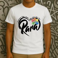 Cute Para Paraprofessional Teacher Heart T-Shirt