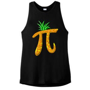 Cool Pi Pineapple Day Funny Mathematics Professor Fruit Gift Ladies PosiCharge Tri-Blend Wicking Tank