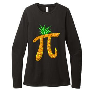 Cool Pi Pineapple Day Funny Mathematics Professor Fruit Gift Womens CVC Long Sleeve Shirt