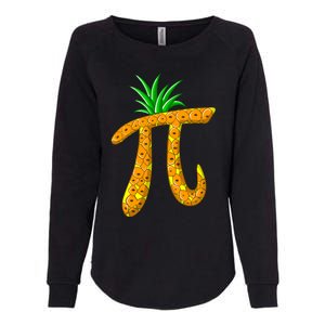 Cool Pi Pineapple Day Funny Mathematics Professor Fruit Gift Womens California Wash Sweatshirt