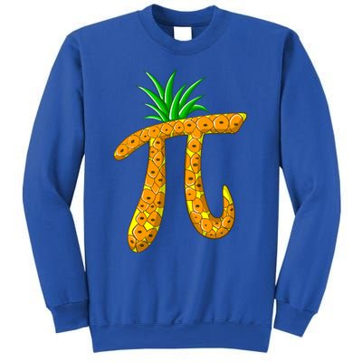 Cool Pi Pineapple Day Funny Mathematics Professor Fruit Gift Sweatshirt