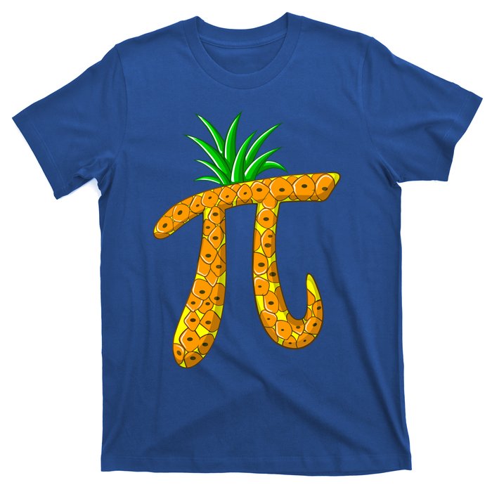 Cool Pi Pineapple Day Funny Mathematics Professor Fruit Gift T-Shirt