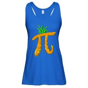 Cool Pi Pineapple Day Funny Mathematics Professor Fruit Gift Ladies Essential Flowy Tank