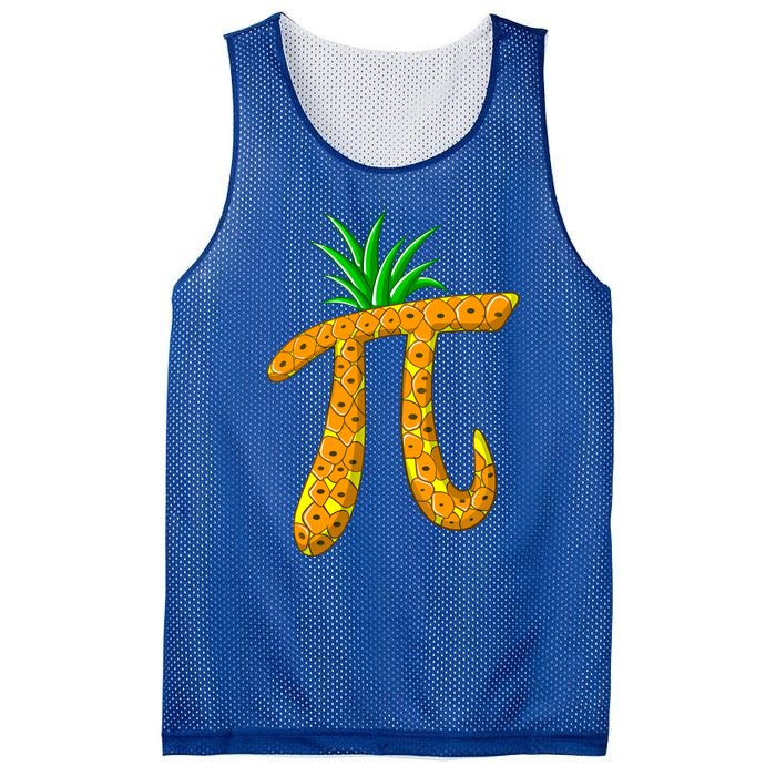 Cool Pi Pineapple Day Funny Mathematics Professor Fruit Gift Mesh Reversible Basketball Jersey Tank