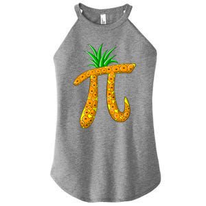 Cool Pi Pineapple Day Funny Mathematics Professor Fruit Gift Women's Perfect Tri Rocker Tank