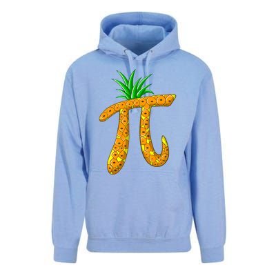 Cool Pi Pineapple Day Funny Mathematics Professor Fruit Gift Unisex Surf Hoodie