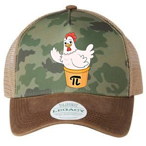 Chicken Pot Pie Funny Math Pi Day Funny Cute Food Lovers Cool Gift Legacy Tie Dye Trucker Hat