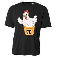 Chicken Pot Pie Funny Math Pi Day Funny Cute Food Lovers Cool Gift Cooling Performance Crew T-Shirt