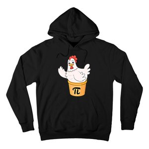 Chicken Pot Pie Funny Math Pi Day Funny Cute Food Lovers Cool Gift Hoodie