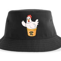 Chicken Pot Pie Funny Math Pi Day Funny Cute Food Lovers Cool Gift Sustainable Bucket Hat