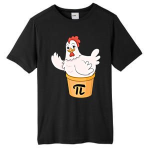 Chicken Pot Pie Funny Math Pi Day Funny Cute Food Lovers Cool Gift Tall Fusion ChromaSoft Performance T-Shirt