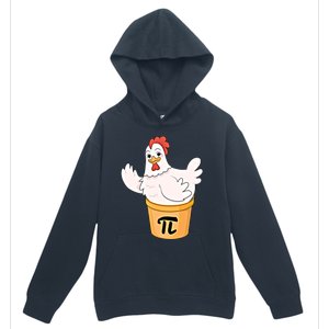 Chicken Pot Pie Funny Math Pi Day Funny Cute Food Lovers Cool Gift Urban Pullover Hoodie