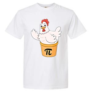 Chicken Pot Pie Funny Math Pi Day Funny Cute Food Lovers Cool Gift Garment-Dyed Heavyweight T-Shirt