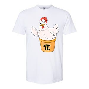 Chicken Pot Pie Funny Math Pi Day Funny Cute Food Lovers Cool Gift Softstyle CVC T-Shirt